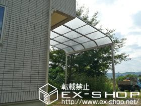 のテラス囲い・サンルーム ライザーテラスII R型 テラスタイプ 単体 積雪〜20ｃｍ対応 施工例