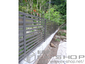 のフェンス・柵 プリレオR3型フェンス 間仕切りタイプ 施工例