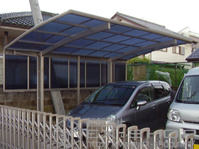 のカーポート プレシオスポート　積雪対応〜20cm 施工例