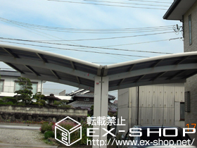 のカーポート レイナポート Y合掌 積雪〜20cm対応 施工例