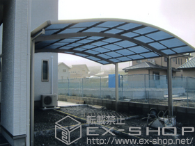 のカーポート プレシオスポート ワイド　積雪〜20cm対応 施工例