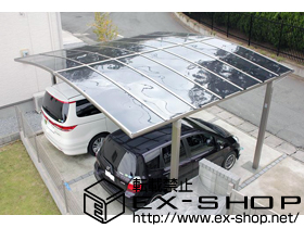 のカーポート カーブポートシグマIII ワイド　積雪〜20cm対応 施工例