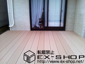 のウッドデッキ リコステージII 単体 施工例