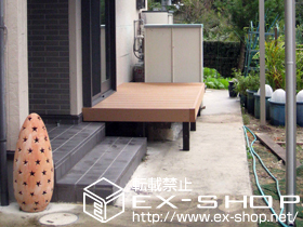 のウッドデッキ リウッドデッキ 200 単体 施工例