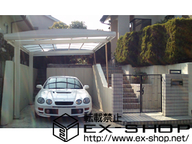 のカーポート キューブポートプラス 積雪〜20cm対応 施工例