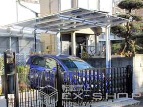 のカーポート アーキフィットレギュラー　積雪対応〜30cm 施工例