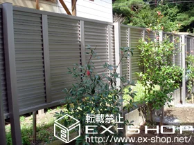 YKKAP�̃t�F���X�E��E�� �G�N�X���C���t�F���X7�^ 3�i�x���^�C�v �{�H��