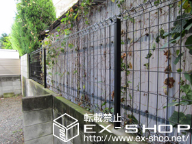 のフェンス・柵 イーネットフェンス1F型 施工例