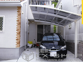 のカーポート カーブポートシグマIII　積雪〜30cm対応 施工例