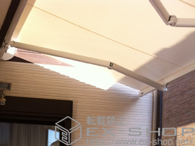 のオーニング・日よけ マルキルックス 2200 手動式 施工例