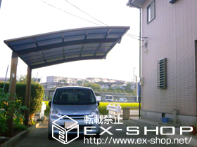 のカーポート カーブポートシグマIII 積雪〜20cm対応 施工例