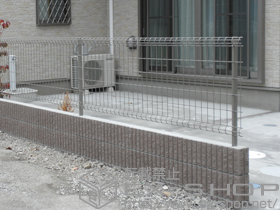 のフェンス・柵 ハイグリッドフェンスUF8型 施工例