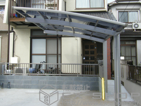 のカーポート プレシオスポート積雪〜20cm対応 施工例