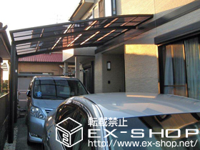 のカーポート ルーフポートシグマIII 積雪〜３０cm対応 施工例