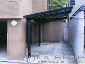 のサイクルポート・駐輪場 レークポートシグマIII ミニ 積雪〜20cm対応 施工例