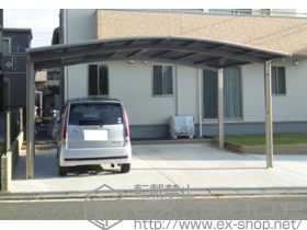 のカーポート カーブポートシグマIII ワイド 積雪〜30cm対応 施工例