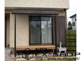 のウッドデッキ リウッドデッキ 200 単体　×2セット 施工例