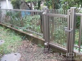 LIXIL ���N�V��(TOEX)�̃t�F���X�E��E�� �n�C�T���A �t���[�|�[���^�C�v �{�H��