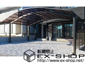 のカーポート リベルポートシグマIII 3台用 積雪〜20cm対応 施工例