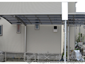 のカーポート プレシオスポート 単体 積雪〜20?対応 施工例