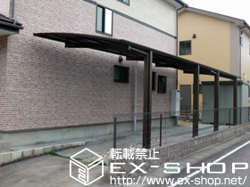 のカーポート プレシオスポート 縦連棟　積雪〜20cm対応 施工例