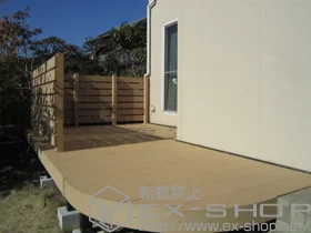 YKKAP�̃E�b�h�f�b�L ���E�b�h�f�b�L200 �o���Ⴂ�A��+���E�b�h�f�b�L�t�F���X3�^ ���X���b�g �{�H��