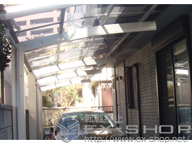 のカーポート プレシオスポート 縦連棟 積雪〜20cm対応 施工例