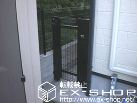 の門扉 ハイグリッド門扉NF8型 片開き 柱使用 施工例