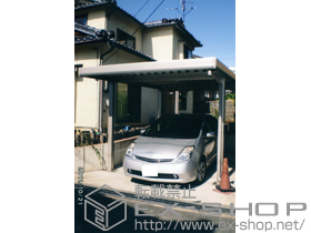 のカーポート ジーポートneo Aタイプ 積雪〜100cm対応 施工例