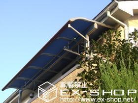 のバルコニー・ベランダ屋根 ヴェクターテラス R型 屋根タイプ 単体 積雪〜20cm対応 施工例