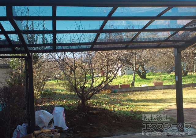 のカーポート カーブポートシグマIII 積雪〜30cm対応 施工例