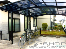 のカーポート カーブポートシグマIII ワイド　積雪〜30cm対応 施工例