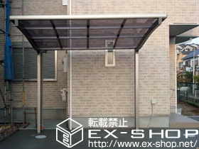 のサイクルポート・駐輪場 カーブポートシグマIII ミニ 積雪〜20cm対応 施工例