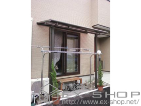 のテラス屋根 ライザーテラスIIF型 テラスタイプ 単体 積雪〜20cm対応 施工例