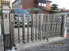 の機能門柱・ポスト スクリーンファンクションユニット プログコートタイプ 施工例