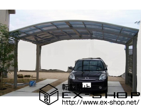 のカーポート プレシオスポート ワイド　積雪〜20cm対応 施工例