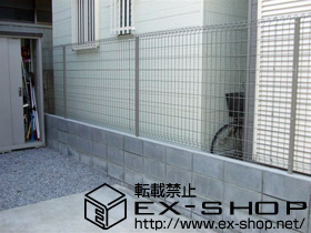 のフェンス・柵 イーネットフェンス1F型 施工例