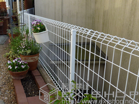 のフェンス・柵 イーネットフェンス1F型 施工例