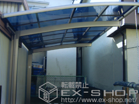 のカーポート カーブポートシグマIII 単体 積雪〜20cm対応 施工例