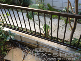 のフェンス・柵 ハイサモア 間仕切りタイプ 施工例