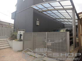 のカーポート カーブポートシグマIII 縦連棟　積雪〜20cm対応 施工例