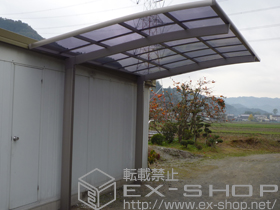 のカーポート カーブポートシグマIII 積雪〜30cm対応 施工例