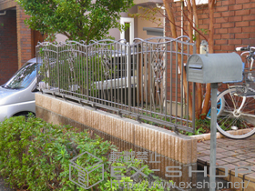 のフェンス・柵 キャスティナA型フェンス 施工例