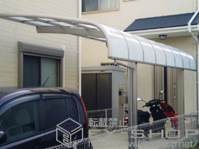 のカーポート テールポートシグマIII 積雪〜30cm対応 施工例