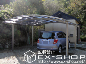 のカーポート プレシオスポート ワイド 積雪〜20cm対応 施工例