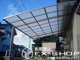 のカーポート ルーフポートシグマIII 積雪〜20cm対応 施工例