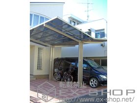 のカーポート レークポートシグマIII Y合掌 積雪〜30cm対応 施工例