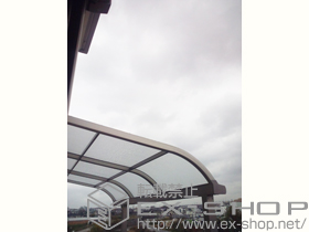 のテラス屋根 ライザーテラスII R型 テラスタイプ 単体?積雪〜20cm対応 施工例