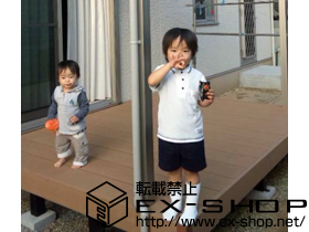 のウッドデッキ リウッドデッキ200 単体 施工例