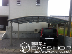 のカーポート プレシオスポート ワイド 積雪〜20cm対応 施工例